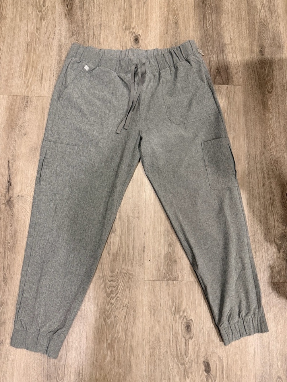 Hanes Unisex Scrub Pants Gray